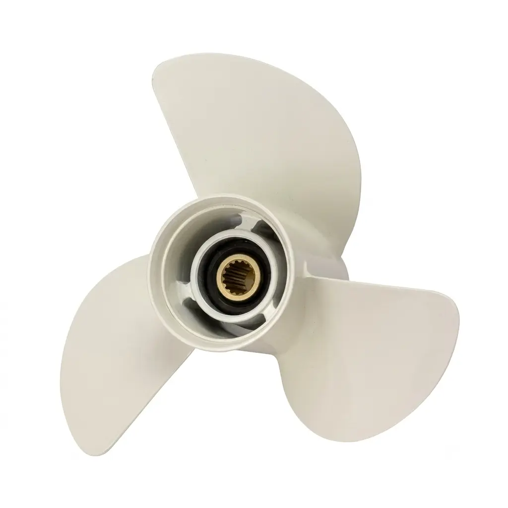Yamarine Yamaha Dıştan Takma Motor Pervanesi 50/130HP Outboard Propeller Diameter: 13Ø x Pitch: 19''-K Spline: 15 Diş (6E5-45941-00-EL)