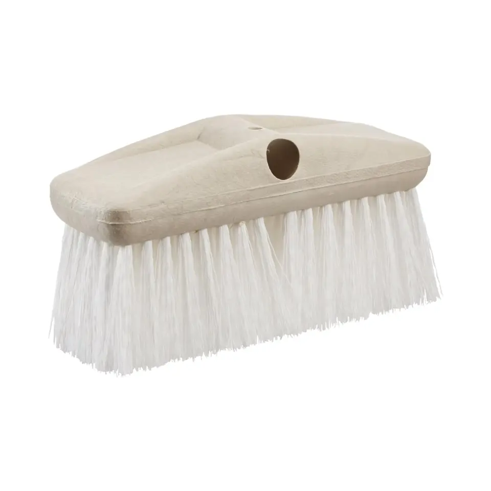 Starbrite® - Sert Güverte Fırçası Beyaz (20 cm): En Ağır Kirler ve Kaymaz Zeminler İçin Maksimum Temizlik Gücü!