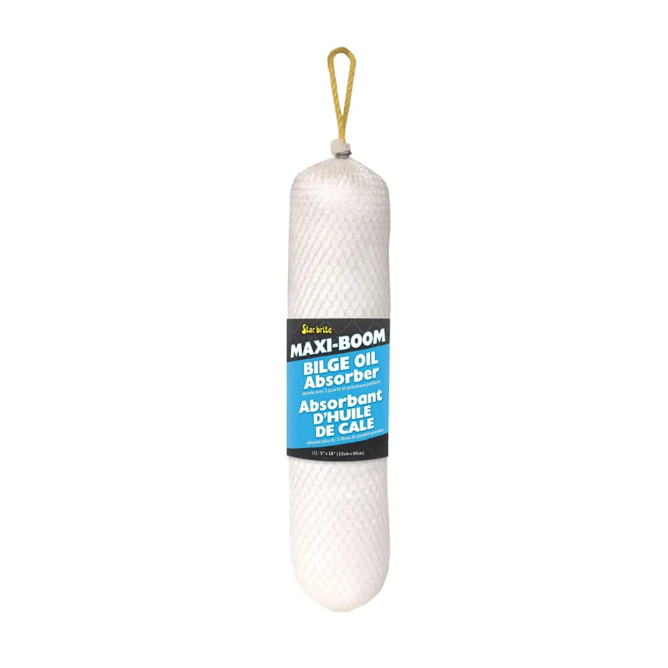 Starbrite® - Sintine Yağ Emici Sosis Maxi-Boom (10x38 cm): Sintinedeki Yağ ve Yakıta Kesin Çözüm, Suya Dokunmadan Maksimum Temizlik!