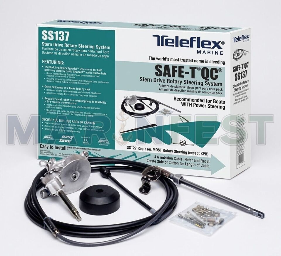 SS13708 TELEFLEX Safe-T QC DÜMEN SİSTEMİ 15 feet / 4.57 m
