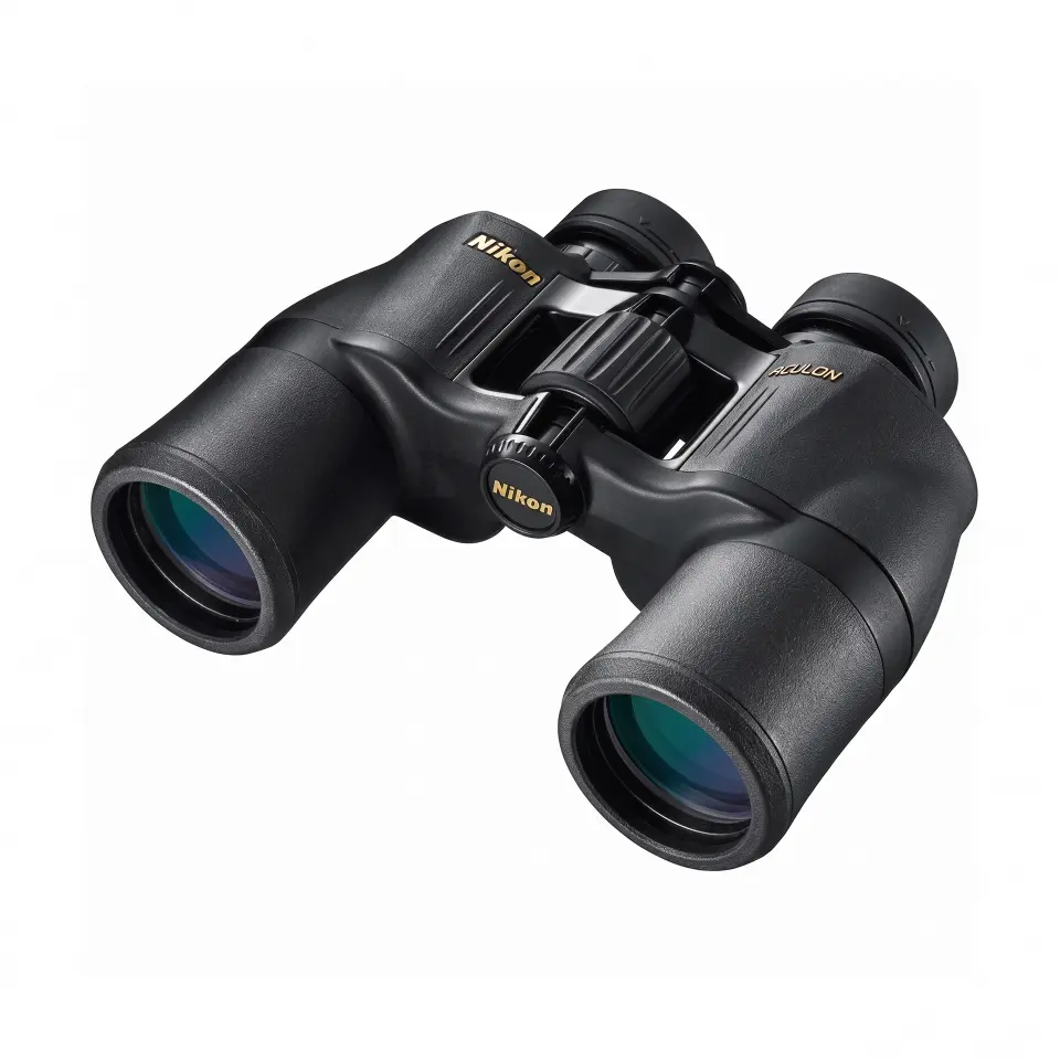 Nikon® Aculon A211 - Profesyonel Dürbün (Askılıklı) Kauçuk Kaplamalı - Lens Çapı: 50mm Max. Büyütme: 7 - Taşıma Çantalı