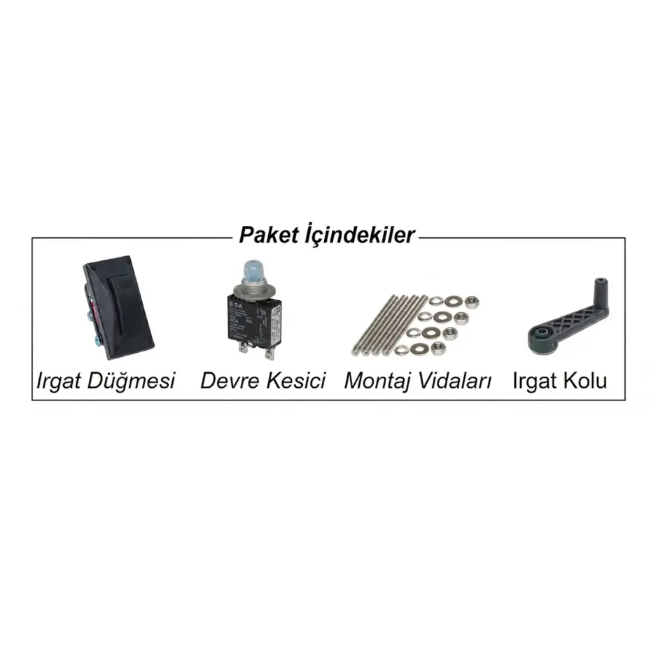 South Pacific VN600 - 12V Dik Irgat 6mm Polimer Gövdeli -  Çapa İşlemlerini Zahmetsizce Yönetin