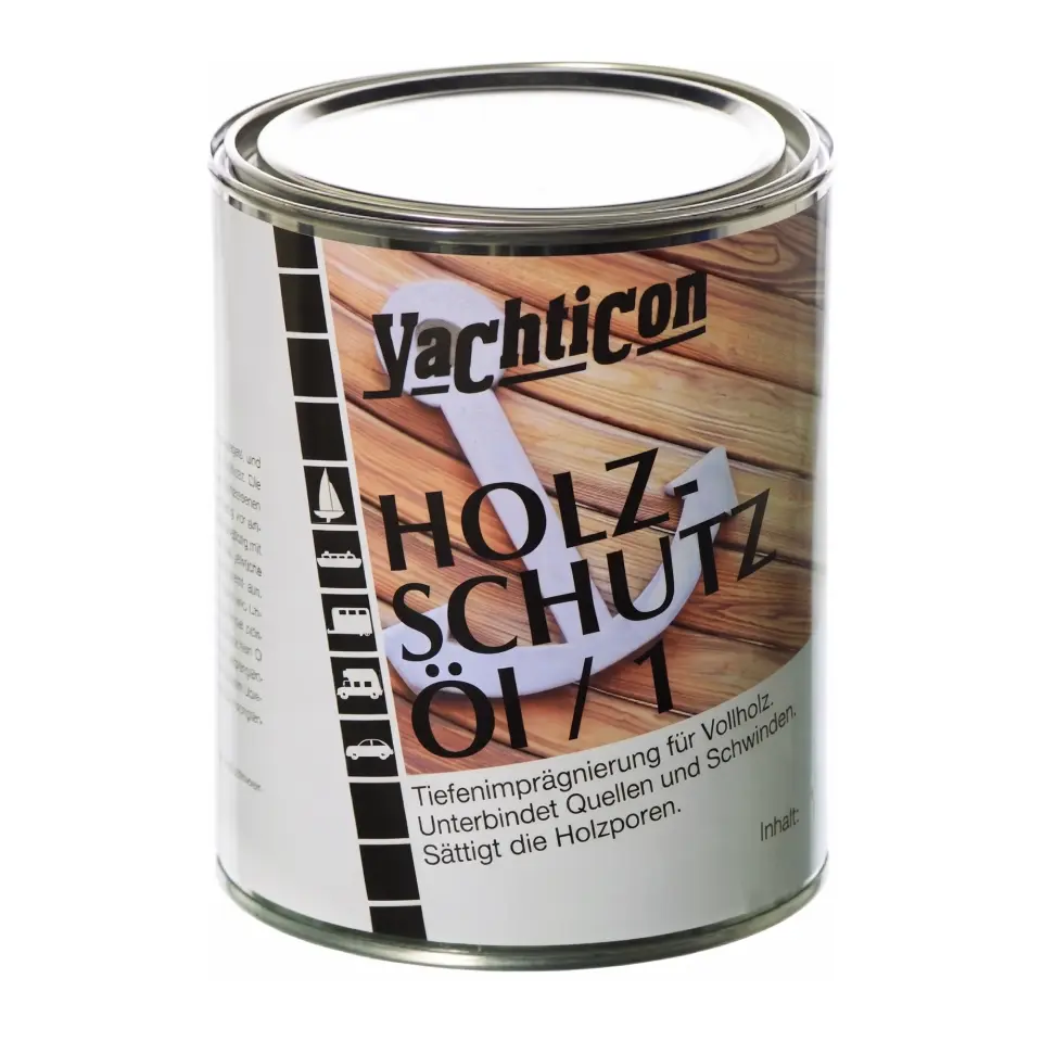 Yachticon - Ahşap Koruma Yağı / Derin Emprenye Yağı (1 Lt): Ahşabınız İçin Hücresel Koruma ve Güç