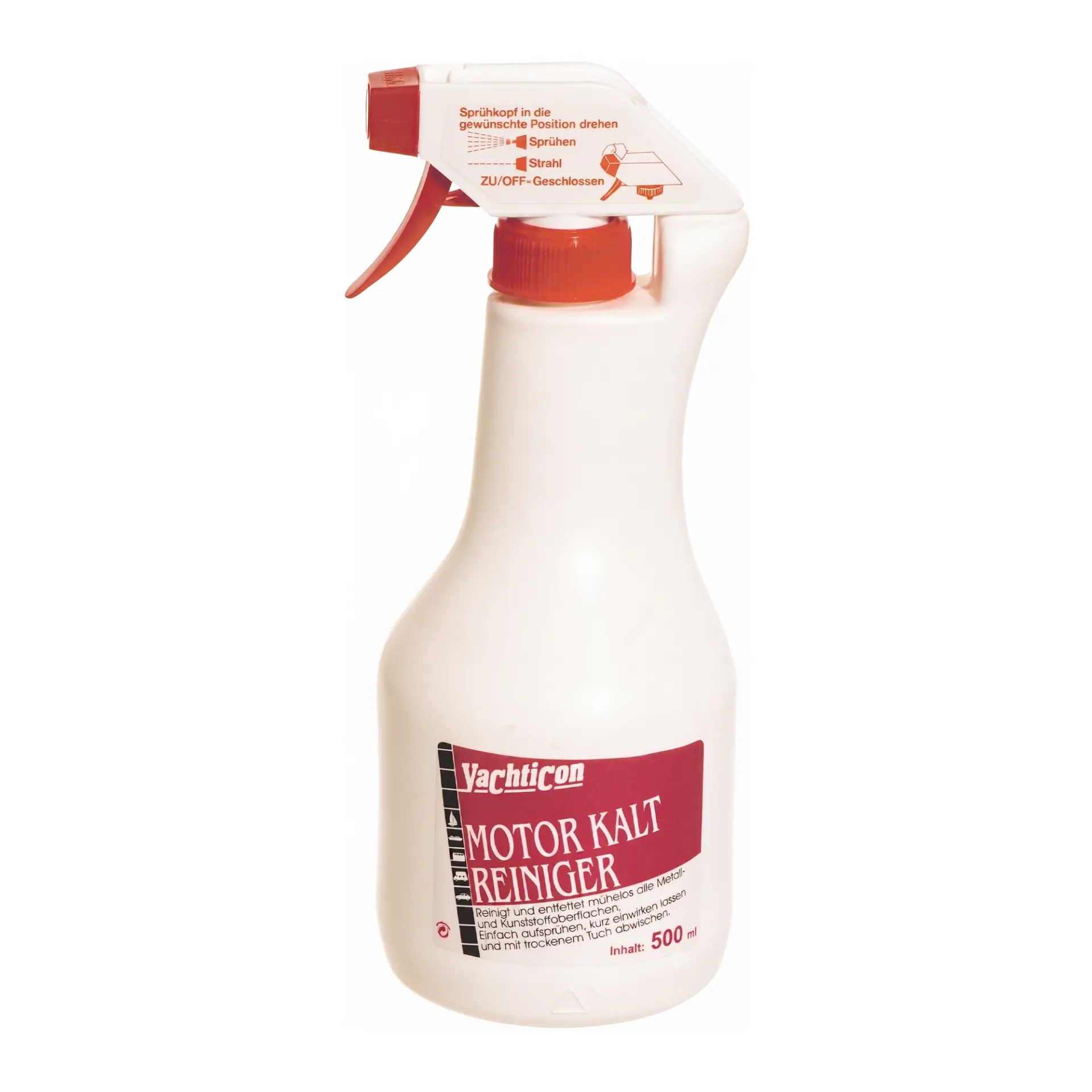 Yachticon - Yağ Gres Temizleyici (500ml): Motor Dairesi ve Aksamlar İçin Tavizsiz Temizlik