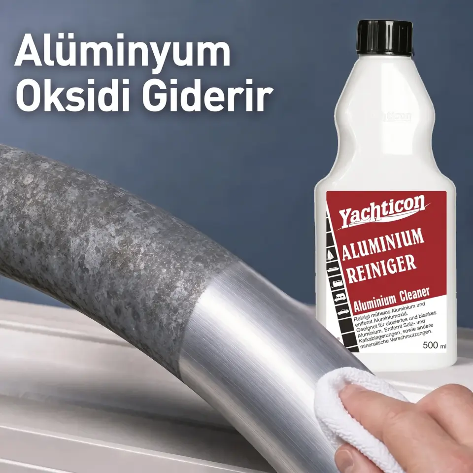 Yachticon - Alüminyum Temizleyici (500 ml) - Direklerinizde ve Metal Aksamlarınızda Oksidasyona Son!