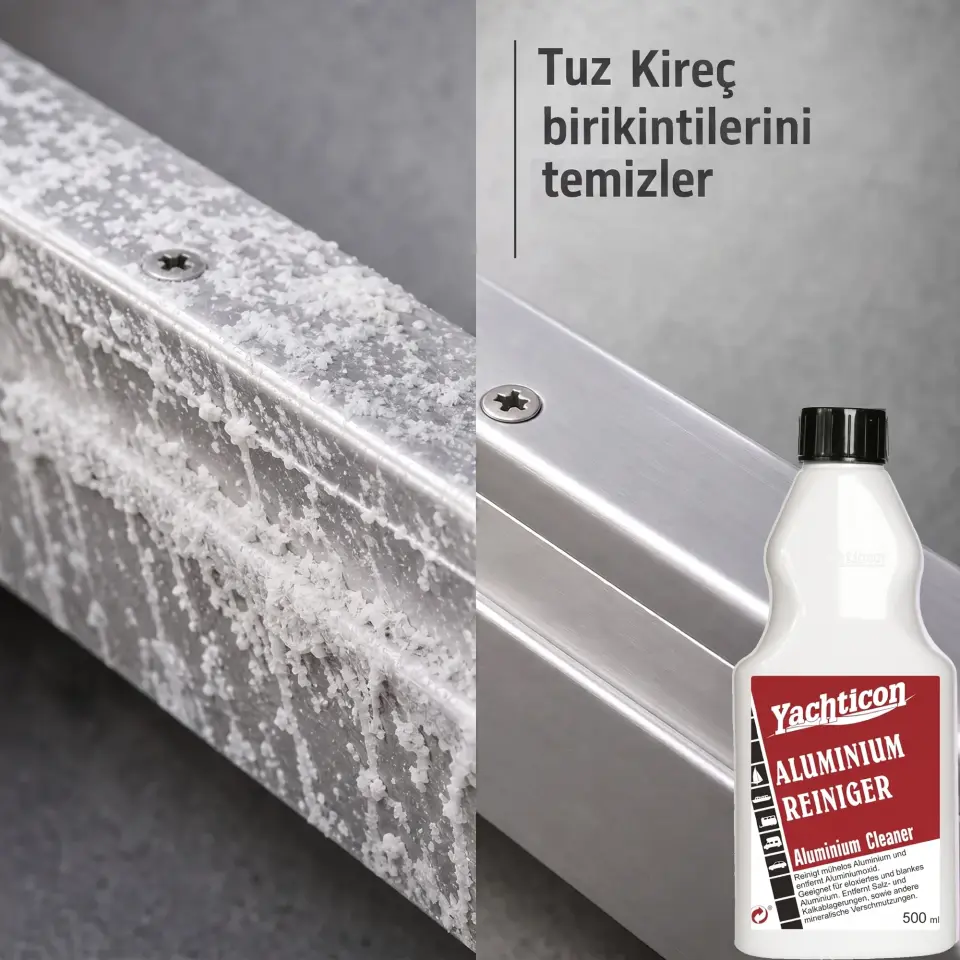 Yachticon - Alüminyum Temizleyici (500 ml) - Direklerinizde ve Metal Aksamlarınızda Oksidasyona Son!