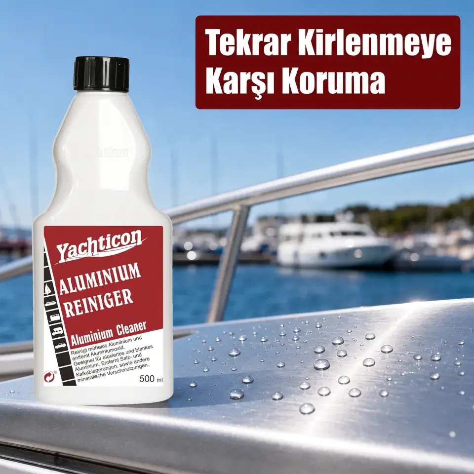 Yachticon - Alüminyum Temizleyici (500 ml) - Direklerinizde ve Metal Aksamlarınızda Oksidasyona Son!
