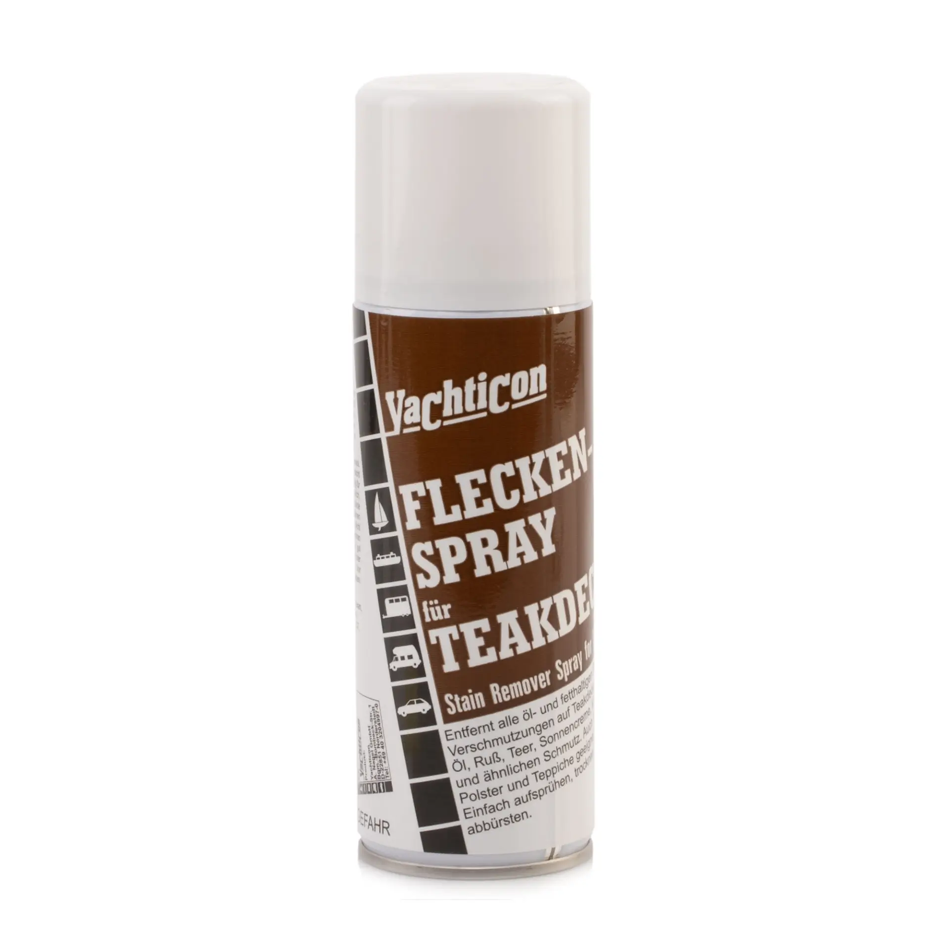 Yachticon - Tik Güverte Temizleyici Leke Çıkarıcı Sprey (200ml): Güvertenizdeki ve Kumaşlardaki İnatçı Lekelere Kesin Çözüm