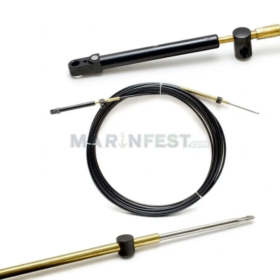 TELEFLEX MERCURY-MARINER GENII CC189 SERİSİ KUMANDA GAZ VİTES R/C TELLERİ 14 feet / 4.27 m