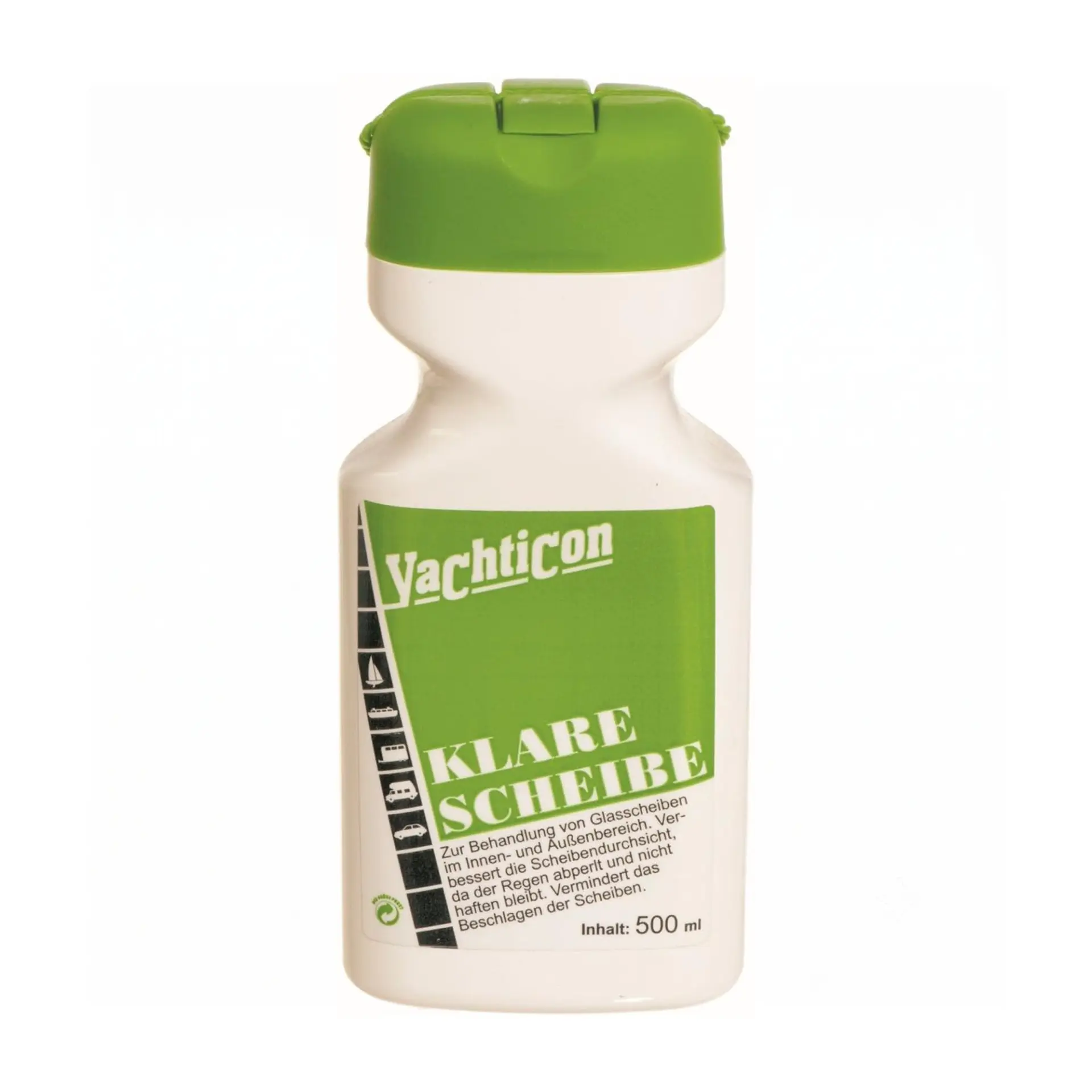 Yachticon - Yağmur Kaydırıcı Cam Temizleyici (500 ml): Yağmurda Net Görüş, İç Mekanda Buğuya Son!