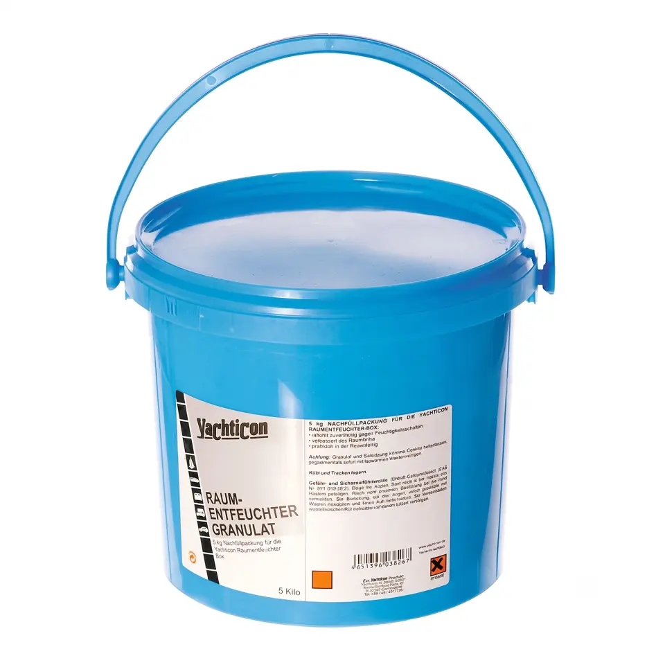 Yachticon - Yedek Nem Alıcı Toz Granül (5 Kg): Teknede ve Kapalı Alanlarda Rutubete Kesin Çözüm!