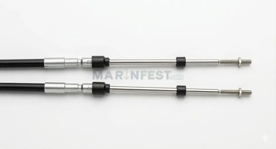 TELEFLEX TFXTREME YAMAHA-TOHATSU-HONDA-SUZUKİ CCX633 SERİSİ KUMANDA GAZ VİTES R/C TELLERİ 7 feet / 2.14 m