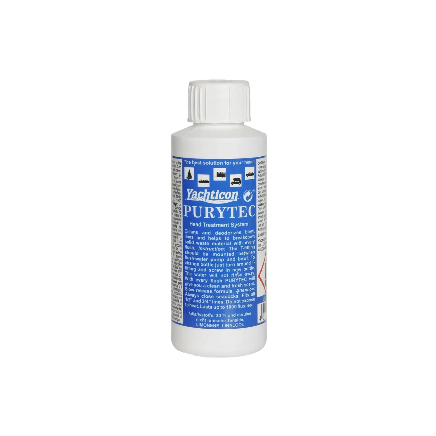 Yachticon - Purytec Yedek Kartuş (100 ml): Her Sifonda Otomatik Temizlik ve Kusursuz Ferahlık!
