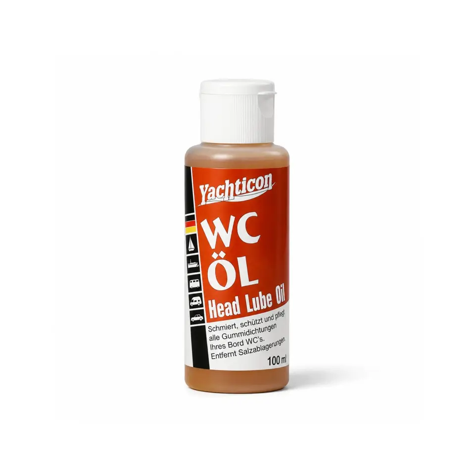 Yachticon - WC Bakım Yağı (100 ml): Marine Tuvaletinizde Sıkışmalara ve Tuzlanmaya Son!