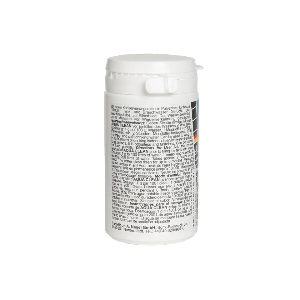 Yachticon - Aqua Clean Klor İçermez Toz (100gr): Güvenli Ve Taze İçme Suyu Sağlar.