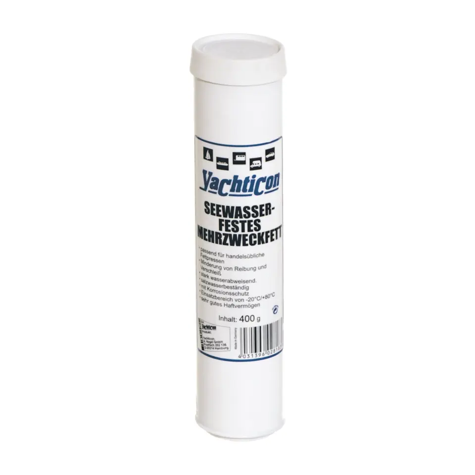 Yachticon - Tuzlu Suya Dayanıklı Gres Yağı (400gr): Ağır Deniz Şartlarına ve Aşırı Isıya Karşı Tavizsiz Gres Kalkanı!