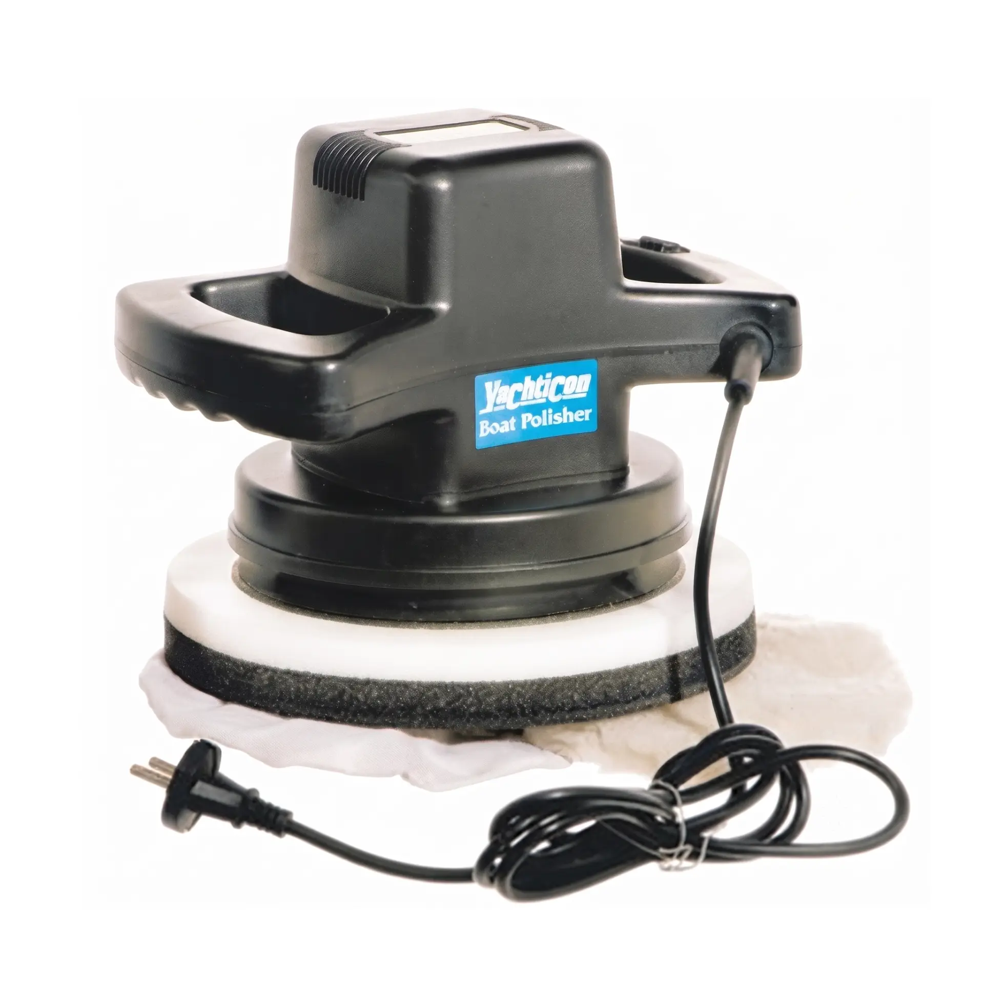 Yachticon - Elektrikli Tekne Polisaj Makinesi (240 mm): Teknenizde Aynasal Parlaklığa Zahmetsizce Ulaşın!