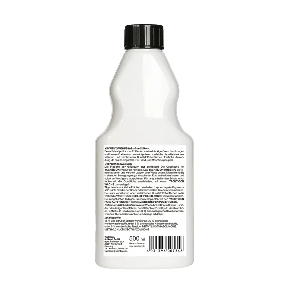 Yachticon - Ovalama ve Parlatma Pastası (500 ml): Matlaşmış, Solmuş ve Çizilmiş Yüzeylere Can Suyu!