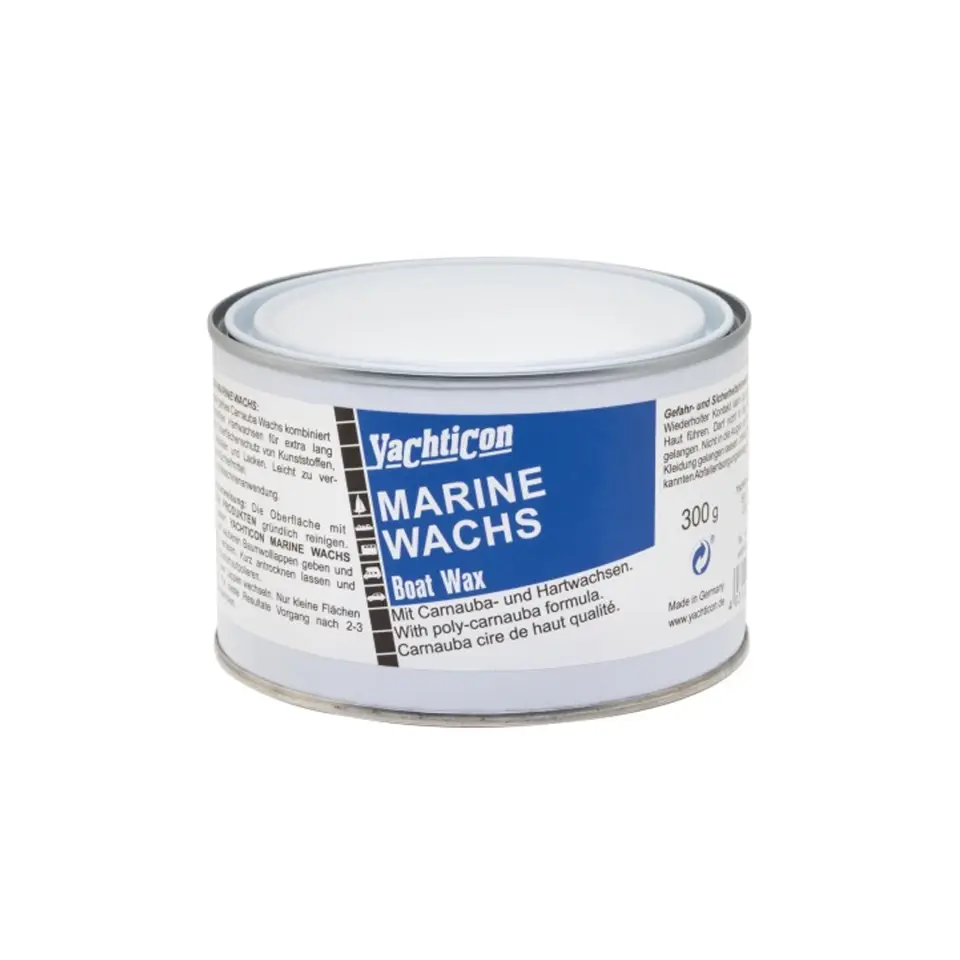 Yachticon - Marine Carnauba Katkılı Marin Sert Wax Pasta Cila (300 g): Teknelerinize Doğal Carnauba Işıltısı ve Uzun Ömürlü UV Kalkanı!