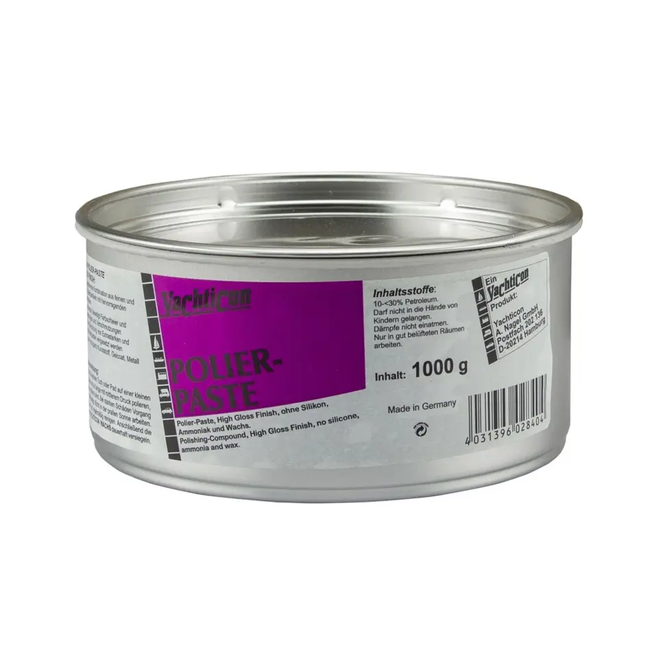 Yachticon - M 150 Yüksek Parlatıcı Parlak İnce Pasta (1 Kg): Ağır Pastalar Sonrası Ayna Parlaklığına Ulaşın!