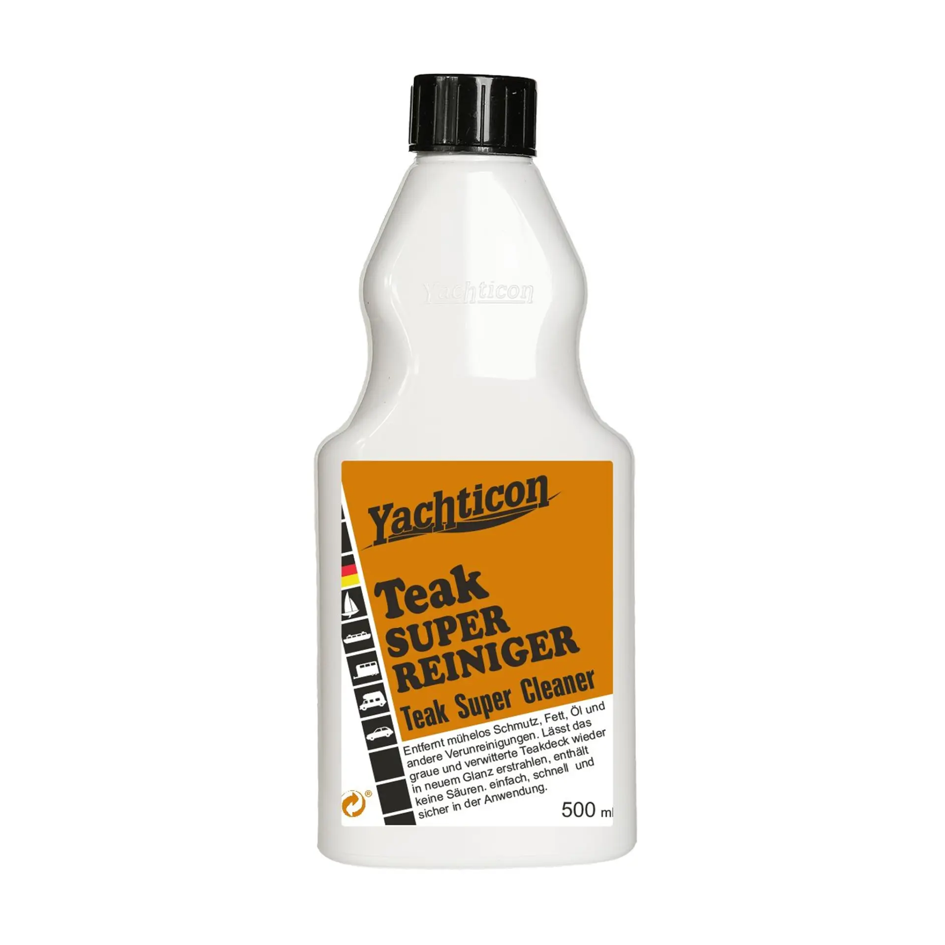 Yachticon - Tik Süper Temizleyici (500 ml): Ahşabınıza ve Derzlerinize Zarar Vermeden Derinlemesine Marin Temizliği!