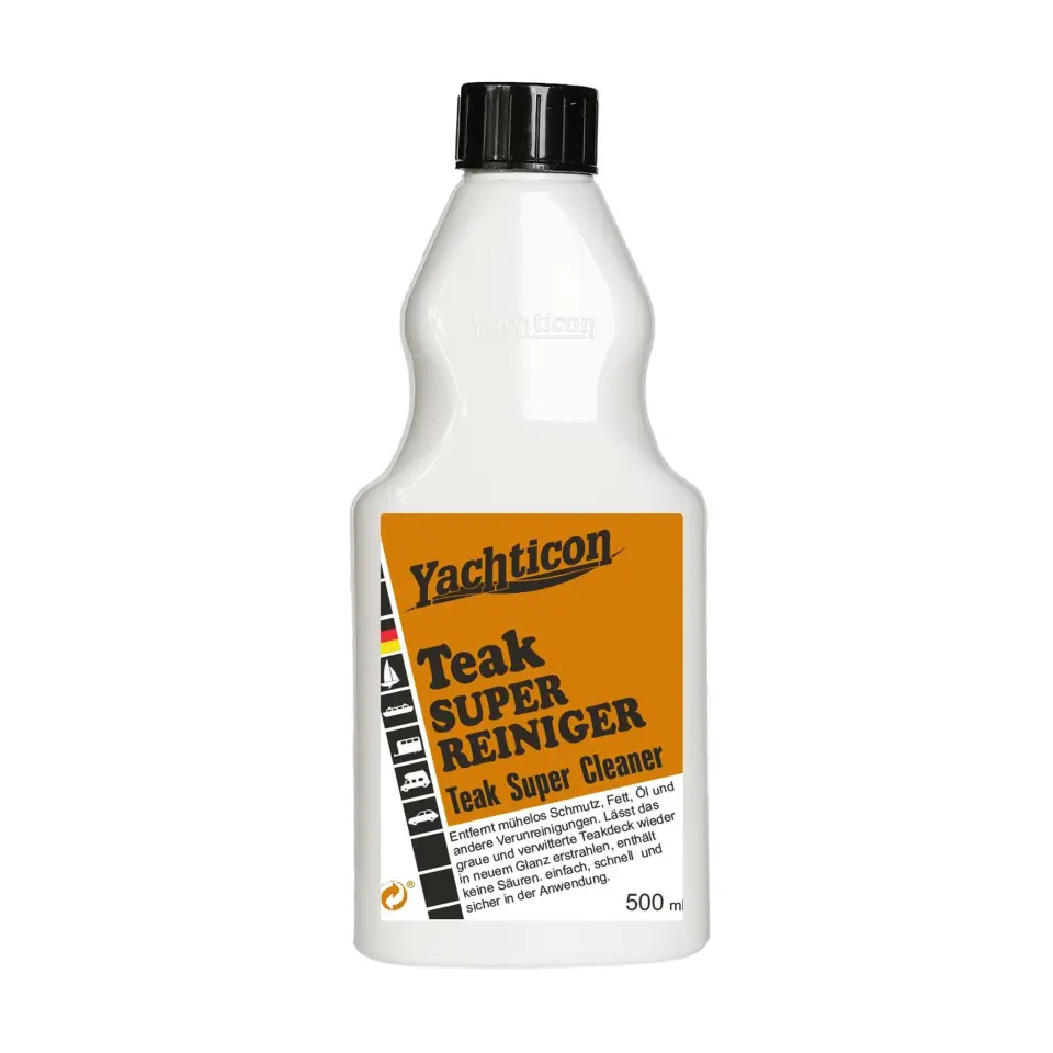 Yachticon - Tik Süper Temizleyici (500 ml): Ahşabınıza ve Derzlerinize Zarar Vermeden Derinlemesine Marin Temizliği!