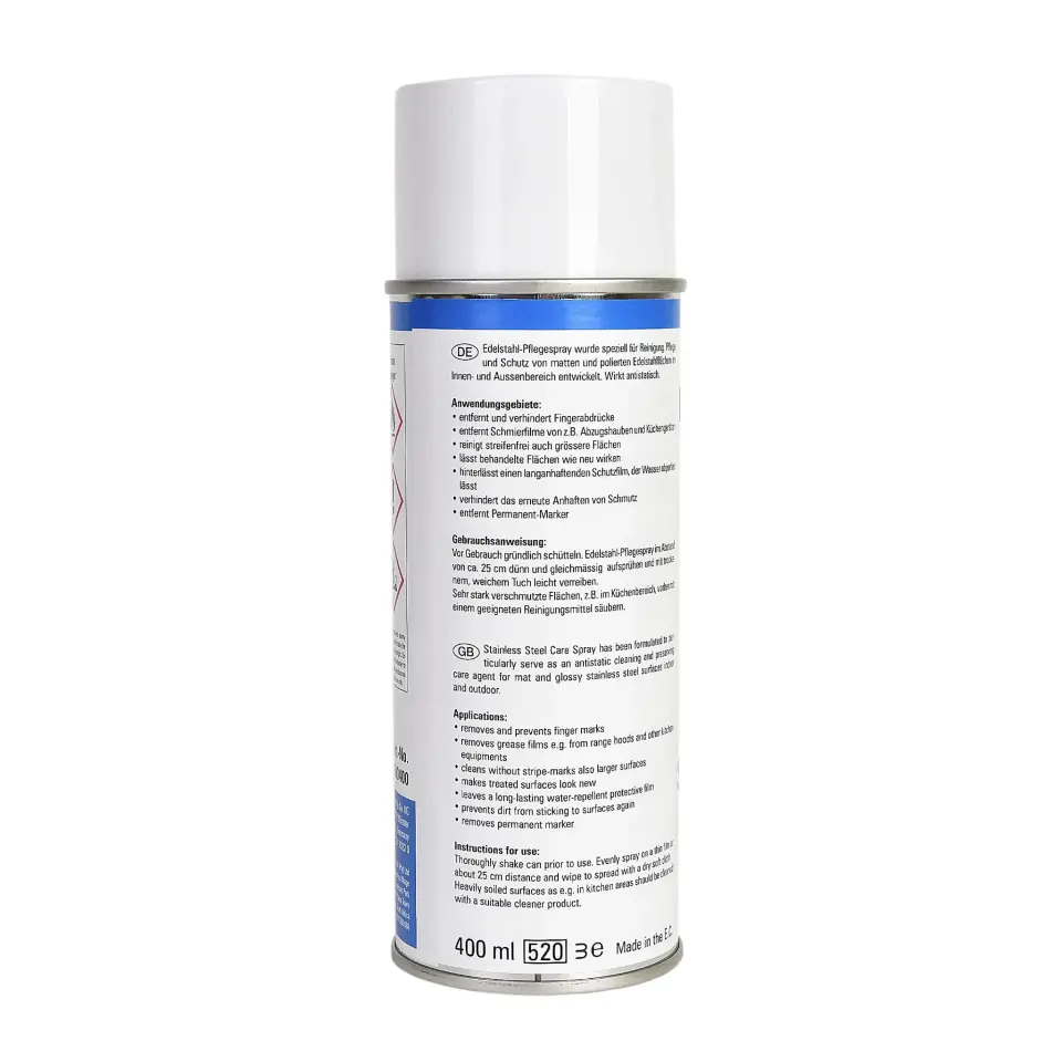 Weicon - Paslanmaz Yüzey Koruyucu Sprey (400 ml): Parmak İzi ve Leke Bırakmayan Profesyonel Koruma Kalkanı!