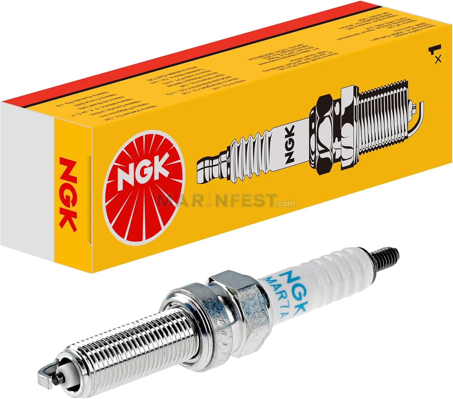 NGK BUJİ LMAR7A-9 (4908) Mercury Nikel Buji - Nickel Spark Plug