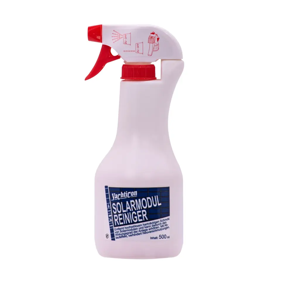 Yachticon - Solar Güneş Paneli Temizleyici (500 ml): Enerji Verimliliğinizi Maksimuma Çıkarın, Panellerinizi Işıltıyla Koruyun!