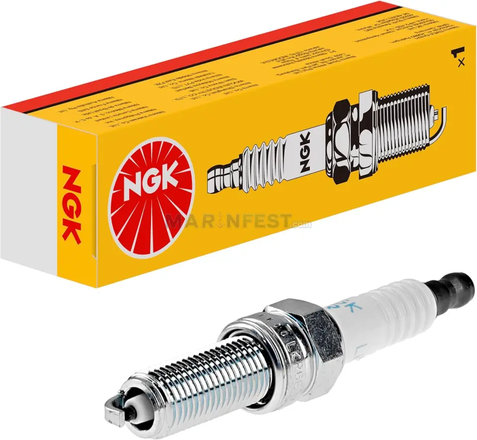 NGK BUJİ LKR7E (1643) Yamaha Dıştan Takma Nikel Deniz Motoru Bujisi - Nickel Outboard Spark Plug