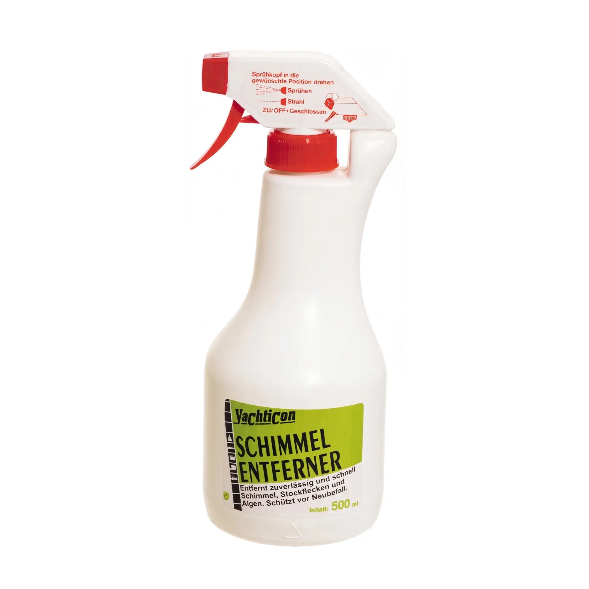 Yachticon - Küf ve Mantar Sökücü Sprey (500 ml): Püskürtün ve İzleyin; Küf, Yosun ve Kötü Kokulara Ovalamadan Son Verin!