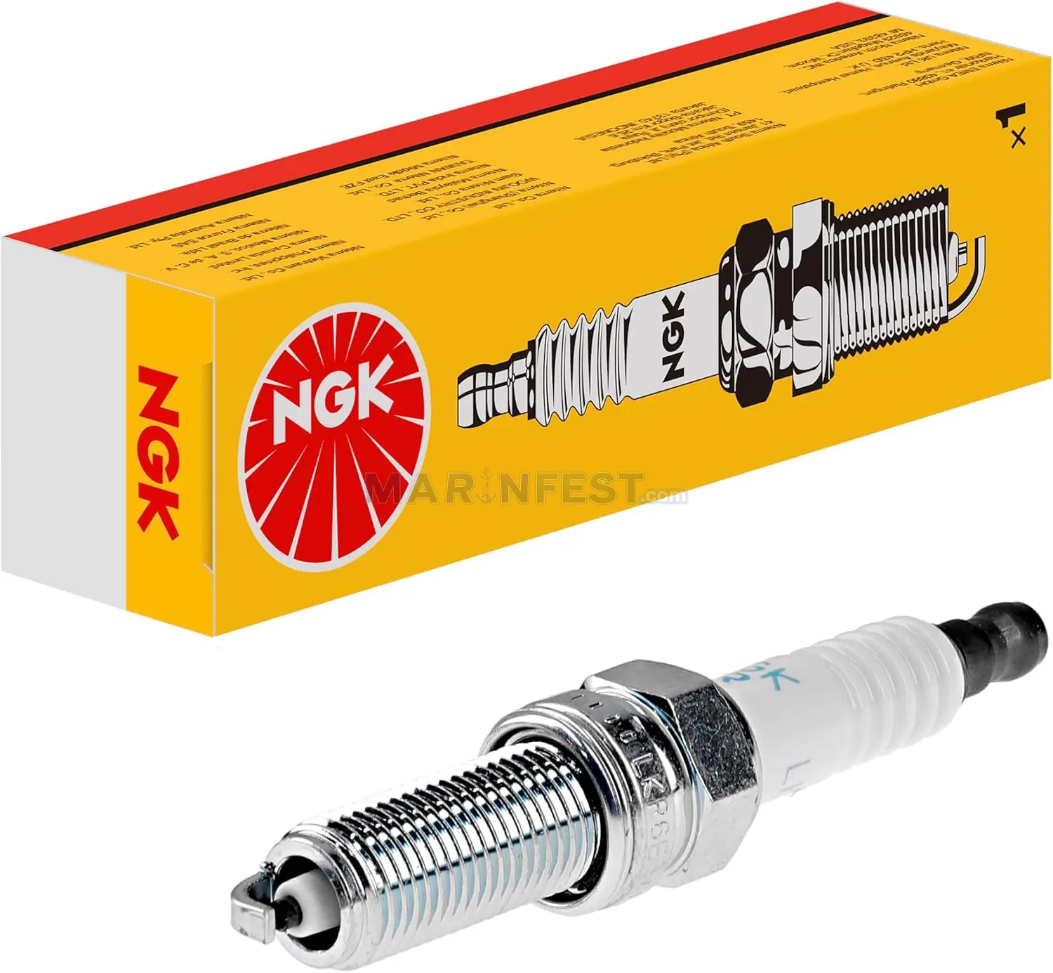 NGK BUJİ LKR6E (92650) Yamaha/Suzuki Dıştan Takma Nikel Deniz Motoru Bujisi - Nickel Outboard Spark Plug