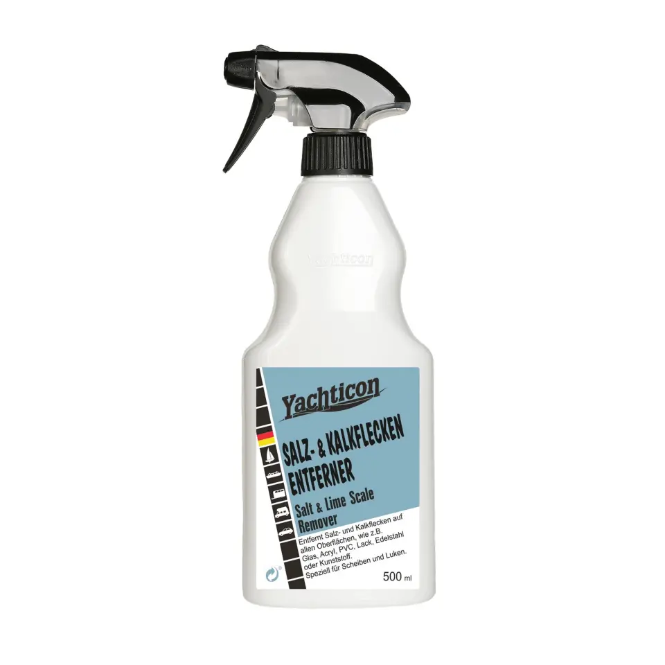 Yachtion - Tuz ve Kireç Leke Çıkarıcı (500 Ml): Pencerelerinizde ve Lumbozlarınızda Klor/Tuz Lekelerine Son!