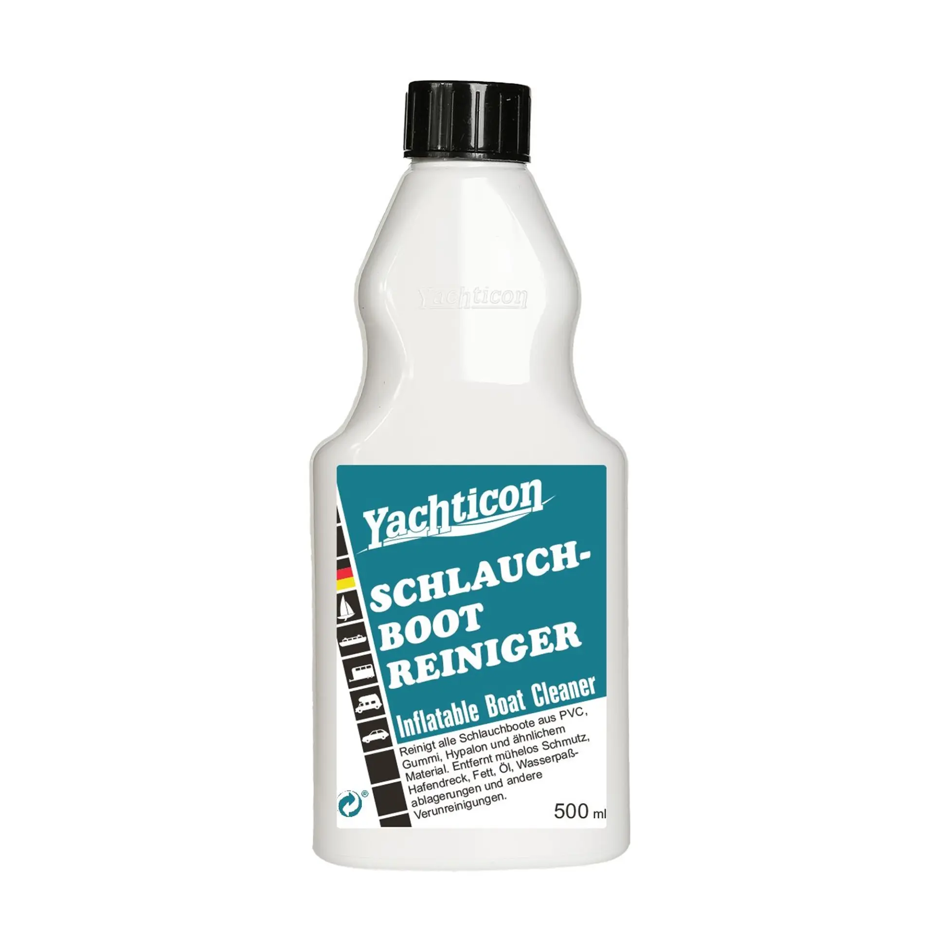 Yachticon - Şişme Bot Temizleyici (500 ml): Şişme Botunuzu İlk Günkü Esnekliğine, Temizliğine ve UV Korumasına Kavuşturun!