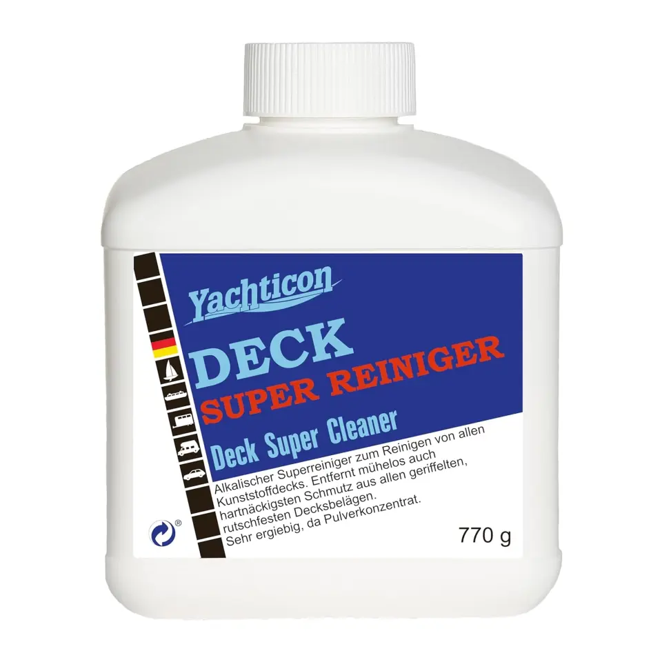 Yachticon - Süper Güverte Temizleyicisi Toz (770 Gr): Güverte Temizleyici Toz Kaymaz ve Pürüzlü Güvertelerdeki En İnatçı Kir ve Yağlara Kesin Çözüm!