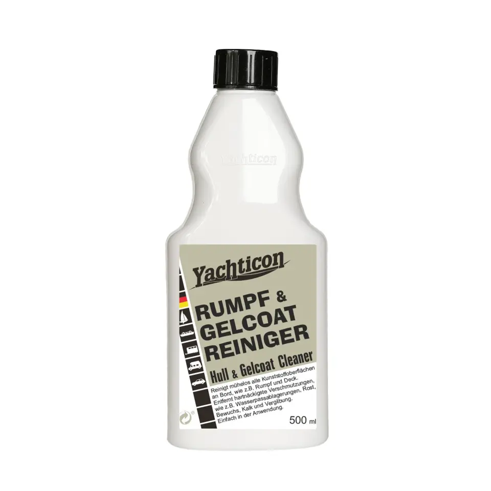 Yachticon - Tekne ve Jelkot Temizleyici (500 ml): Gövde ve Güvertedeki En İnatçı Su Hattı Lekelerine ve Sararmalara Son!