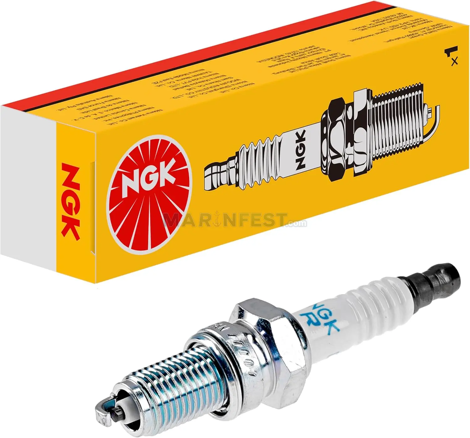 NGK BUJİ DPR6EB-9 (3108) Yamaha Dıştan Takma Deniz Motoru Nikel Buji - Outboard Nickel Spark Plug