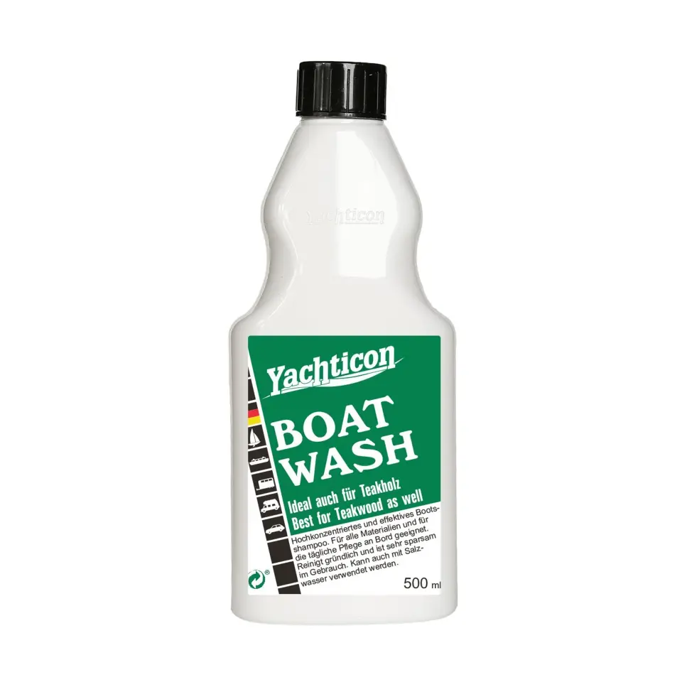 Yachticon - Konsantre Tekne Yıkama Deterjanı (500 ml): Tüm Yüzeyler İçin Su Kaydırıcı İnci Efektli ve Çevre Dostu Günlük Bakım!