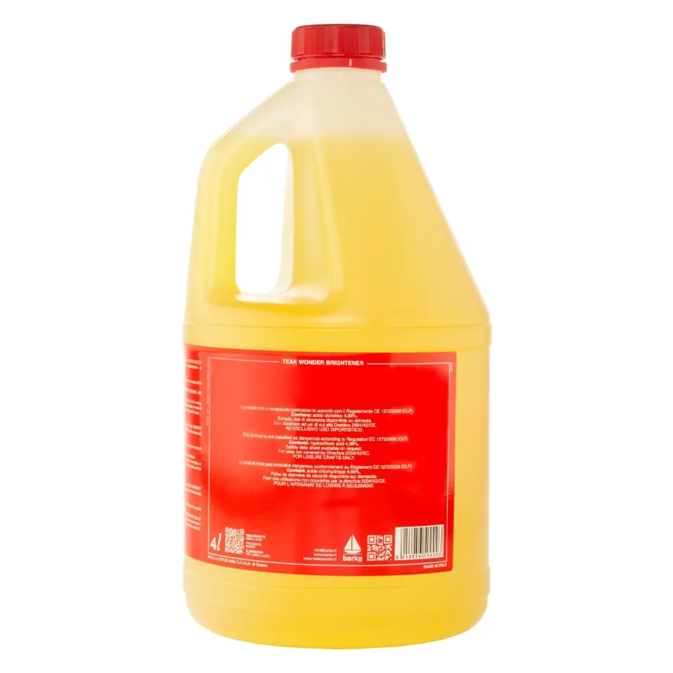 Teak Wonder - Tik Parlatıcı Brightener (4 L):  Zımparaya Gerek Kalmadan Tiklerinizde Anında Mucizevi Yenilenme!