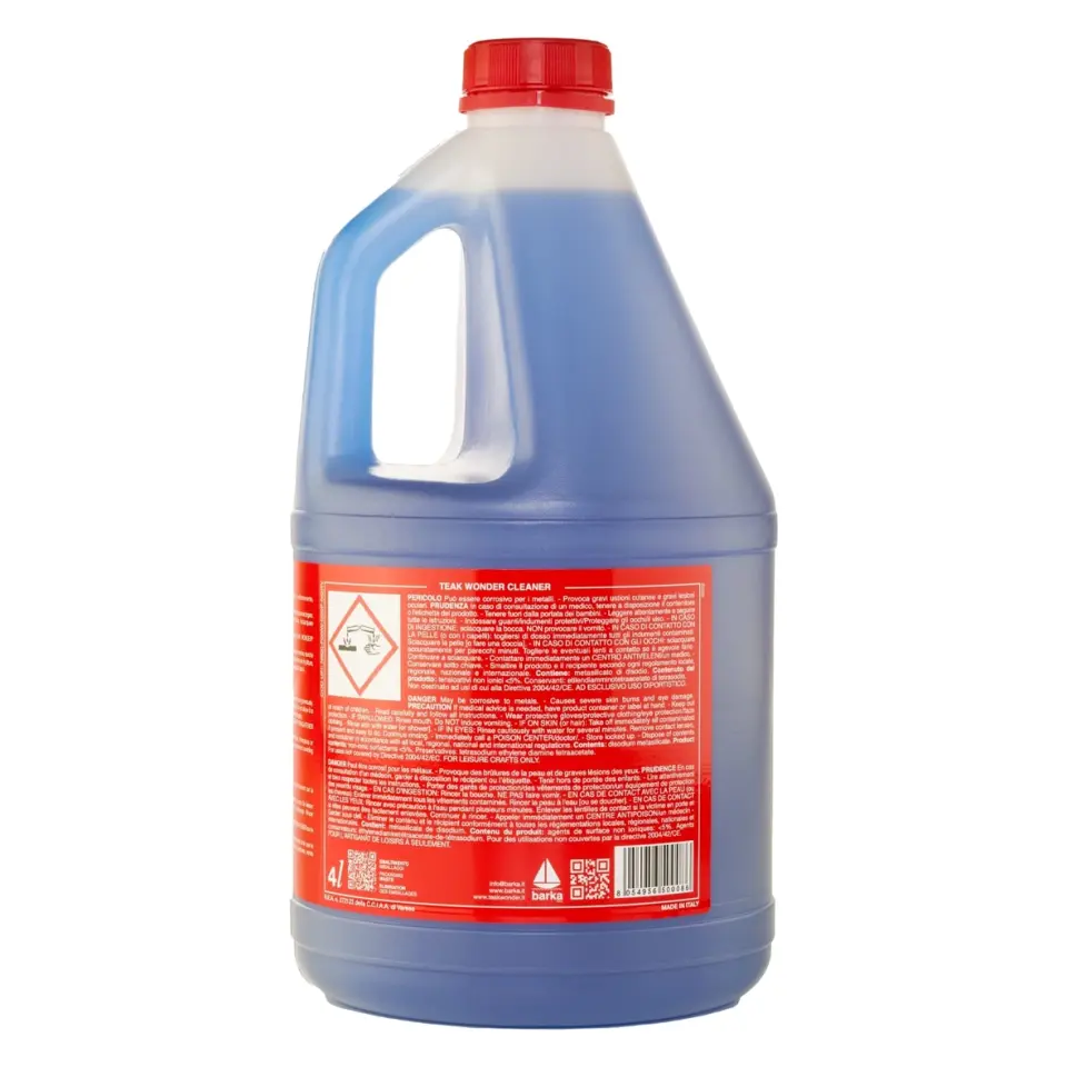 Teak Wonder - Tik Temizleyici Cleaner (4 L): Zımparalamaya Son! Tiklerinizde Derinlemesine ve Güvenli Temizlik