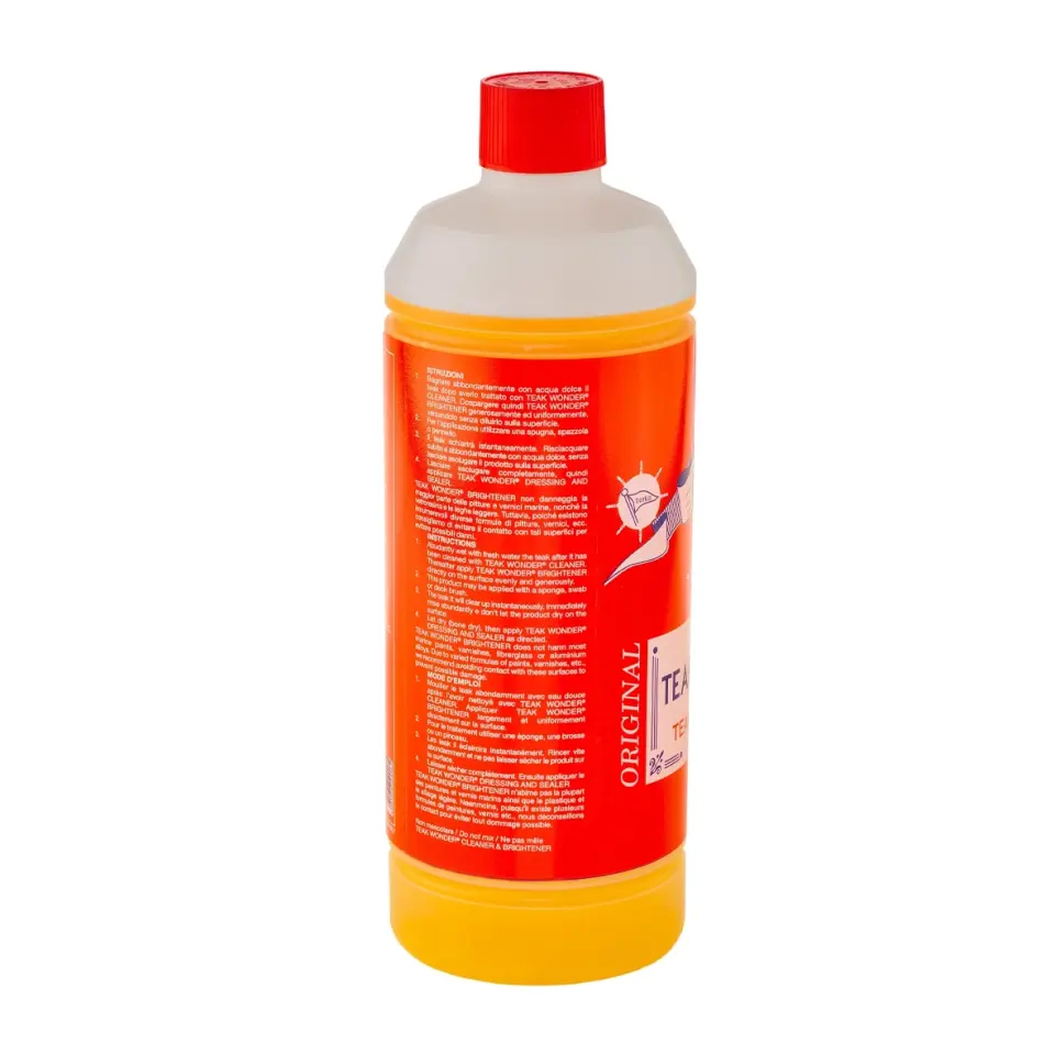 Teak Wonder - Tik Parlatıcı Brightener (1 L): Zımparaya Gerek Kalmadan Tiklerinizde Anında Mucizevi Yenilenme!