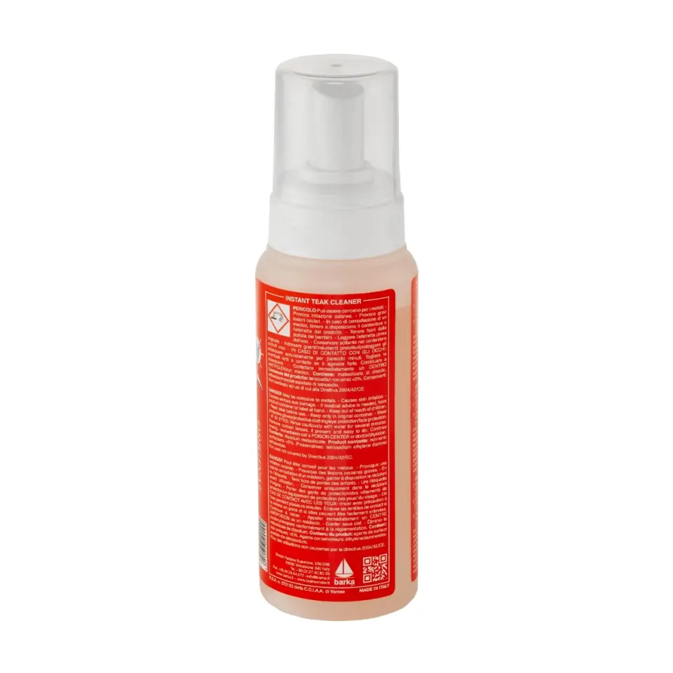Teak Wonder - Hızlı Tik Temizleyici Köpük (250 ml): Küçük Alanlardaki Yağ Lekelerine ve Kirlere Karşı Anında Köpük Gücü!