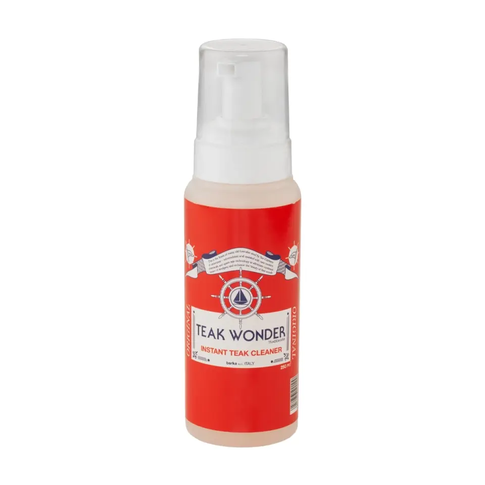 Teak Wonder - Hızlı Tik Temizleyici Köpük (250 ml): Küçük Alanlardaki Yağ Lekelerine ve Kirlere Karşı Anında Köpük Gücü!