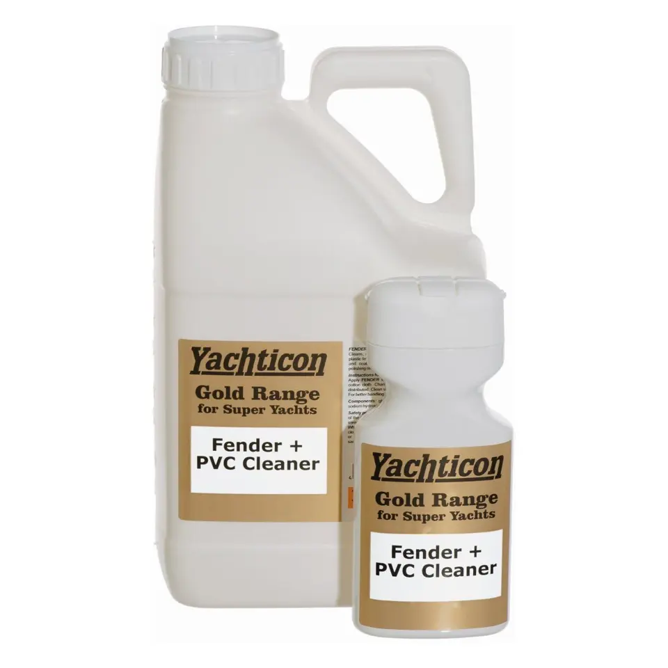 Yachticon - Gold Serisi Usturmaça ve PVC Temizleyici (5 Lt): Kararmış Usturmaçalarınıza ve Brandalarınıza İlk Günkü Yeni Görünümünü Kazandırın!