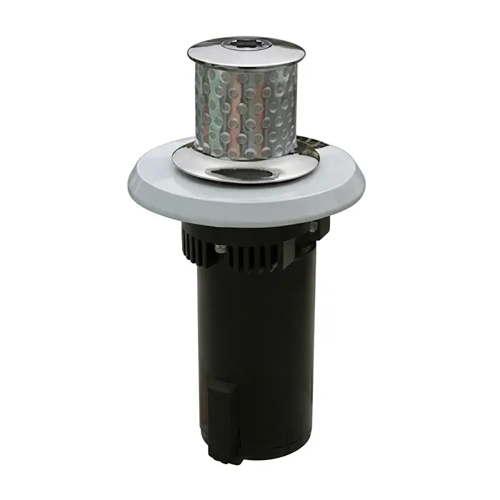 South Pacific EC1000 12V (6-14 mm) Elektrikli Dik/Yandan Montaj Gömme Vinç Irgat - Deniz Tipi Alüminyum Gövde