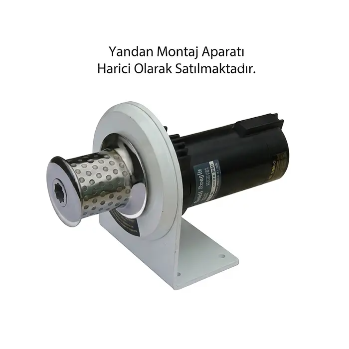 South Pacific EC1000 - 24V Elektrikli Dik (Yandan Montaj) Vinç 6-14mm Alüminyum Gövde - Hafif, Güçlü ve Korozyona Dayanıklı