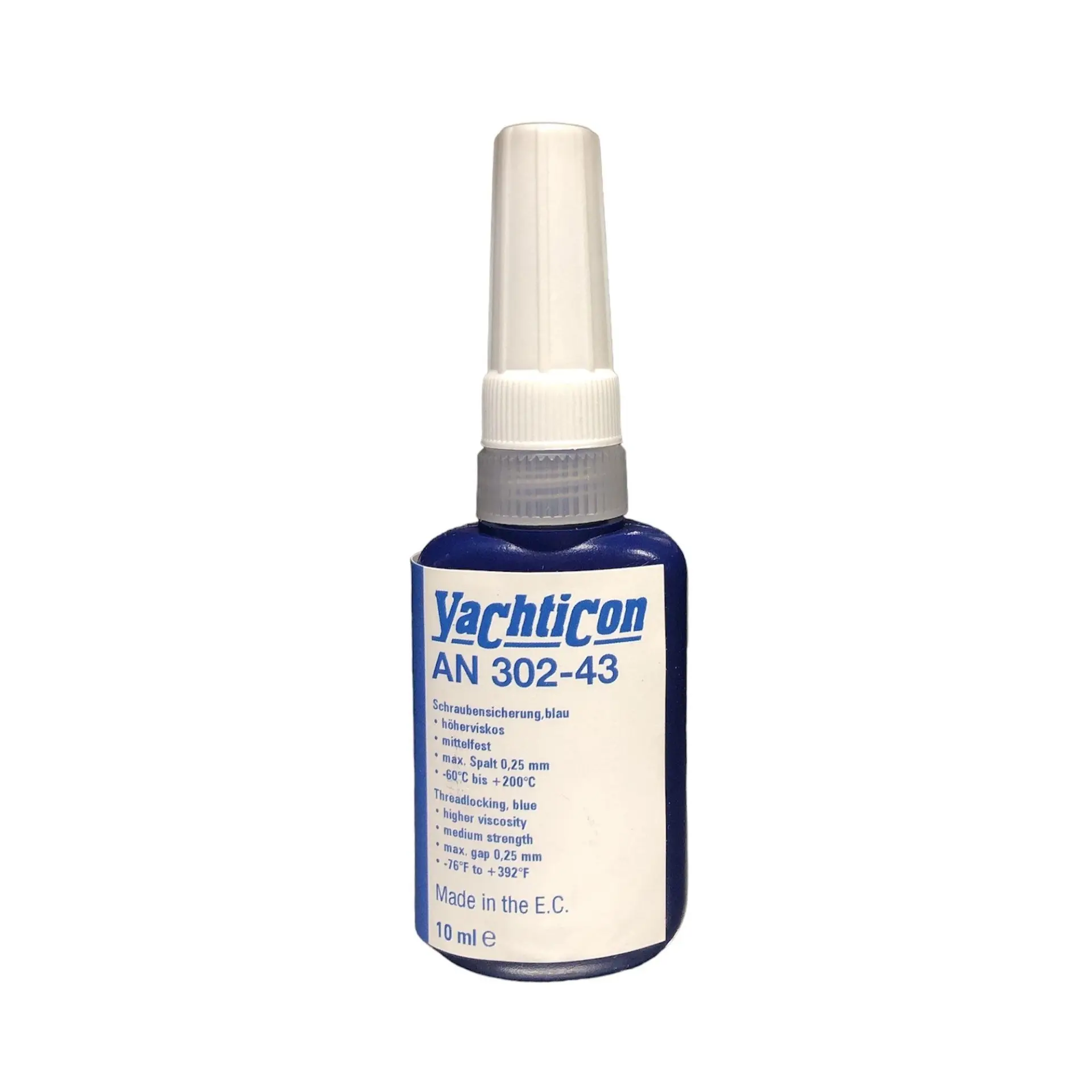 Yachticon - Orta Mukavemetli Vida Dişi Kenetleyici Sabitleyici (10 ml): Titreşim Nedeniyle Gevşeyen Vidalarınıza Son, Güvenli Marin Kilitleme!