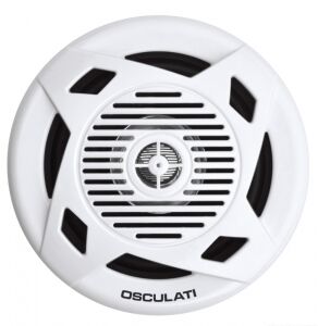 Osculati - iki yollu hoparlör. Çift. Beyaz 4“