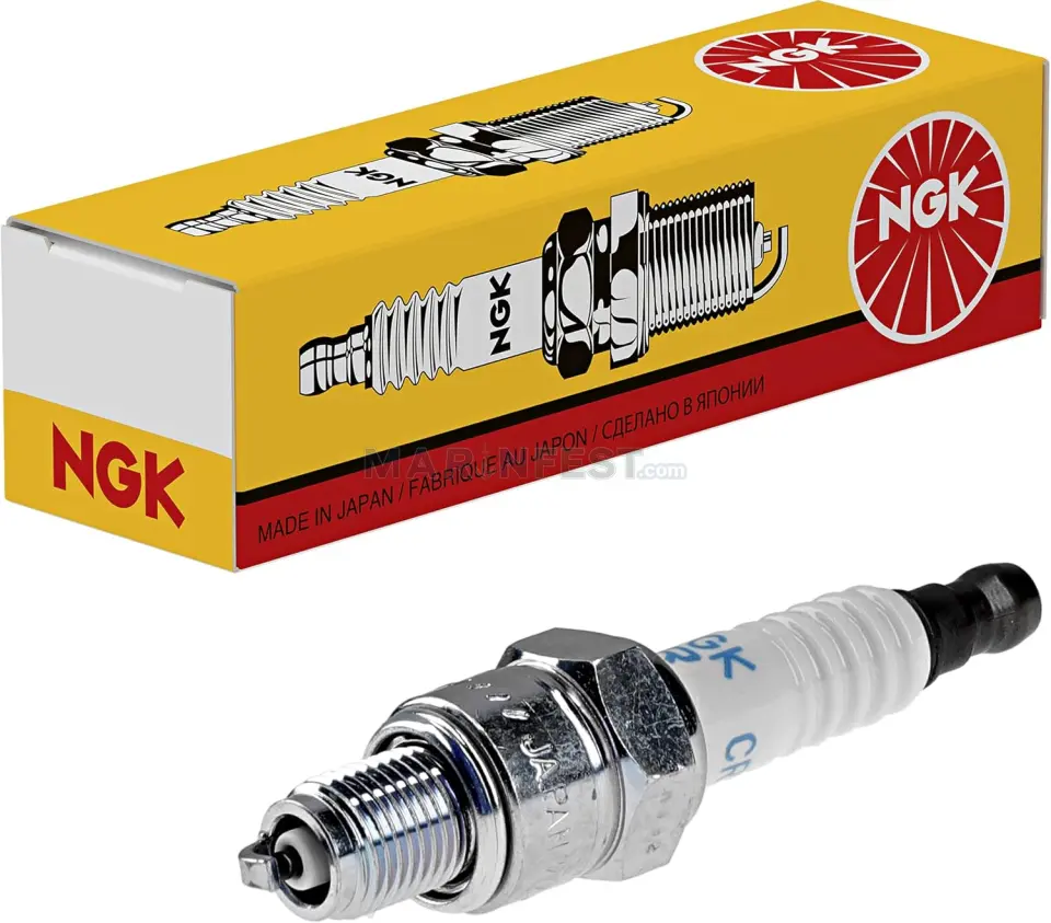 NGK BUJİ CR5HSB (6535) Honda Nikel Dıştan Takma Deniz Motoru Bujisi - Nickel Outboard Spark Plug
