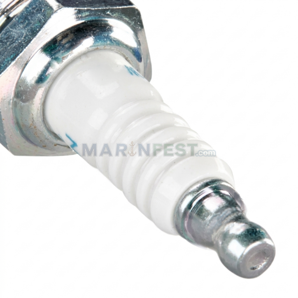 NGK BUJİ BUZHW (2147) Mercury/Evinrude/Johnson Tırnaksız Dıştan Takma Deniz Motoru Bujisi - Surface Gap Outboard Spark Plug
